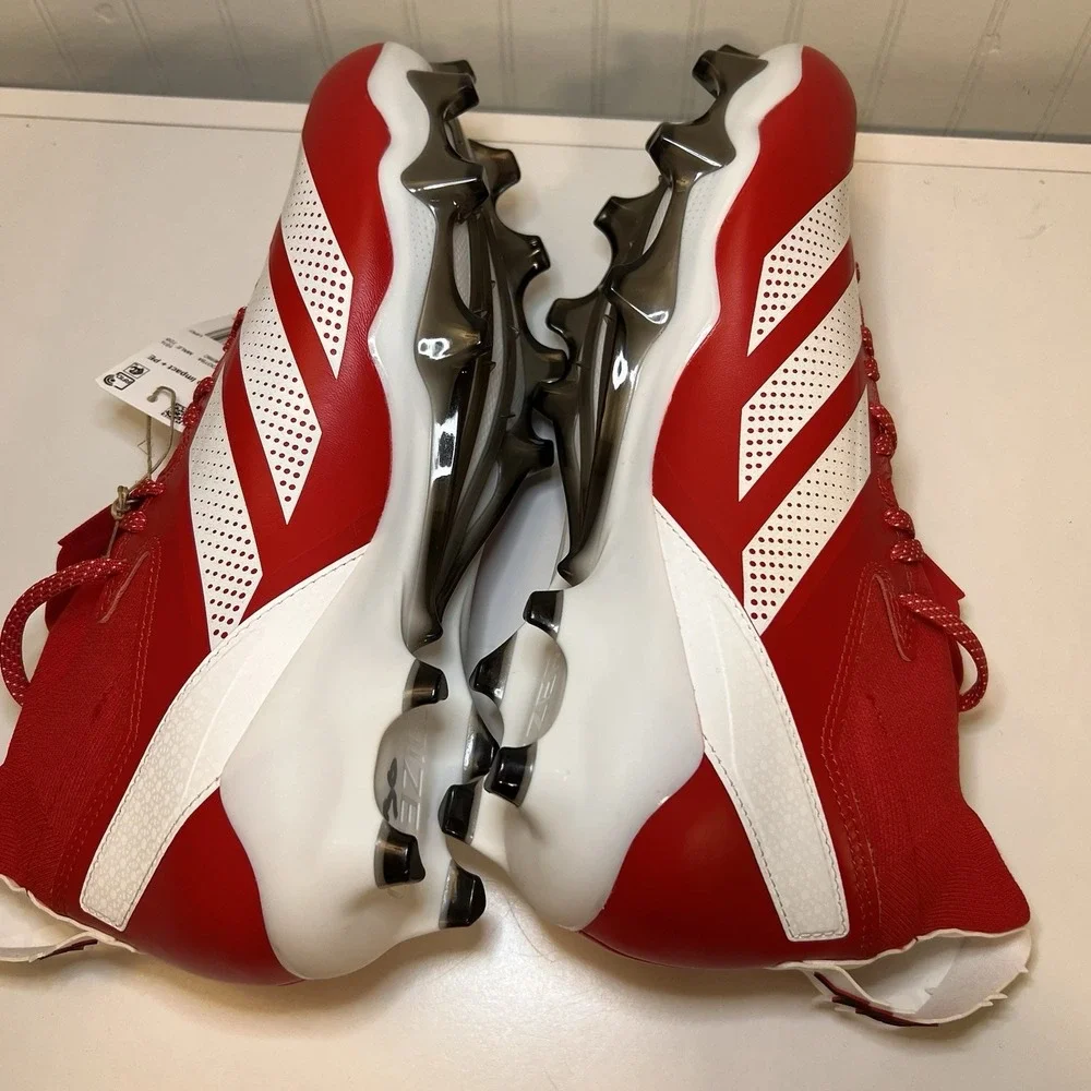 Adidas Adizero Impact + PE‎ Patrick Mahomes Chiefs Red Football Cleats Men's 11